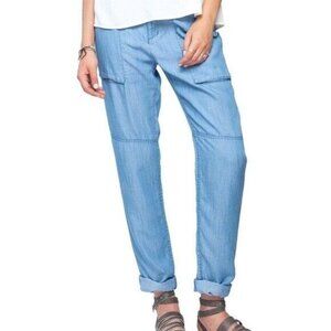 Gentle Fawn Size 4 Loose Chambray Pants Super Soft Relaxed Fit Casual